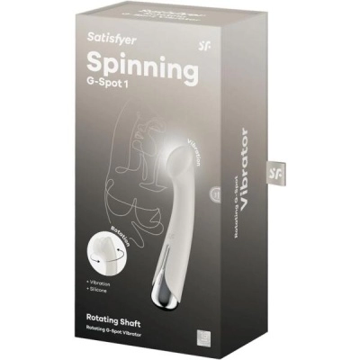 Вибратор для точки G с ротацией Satisfyer Spinning G-Spot 1 бежевый